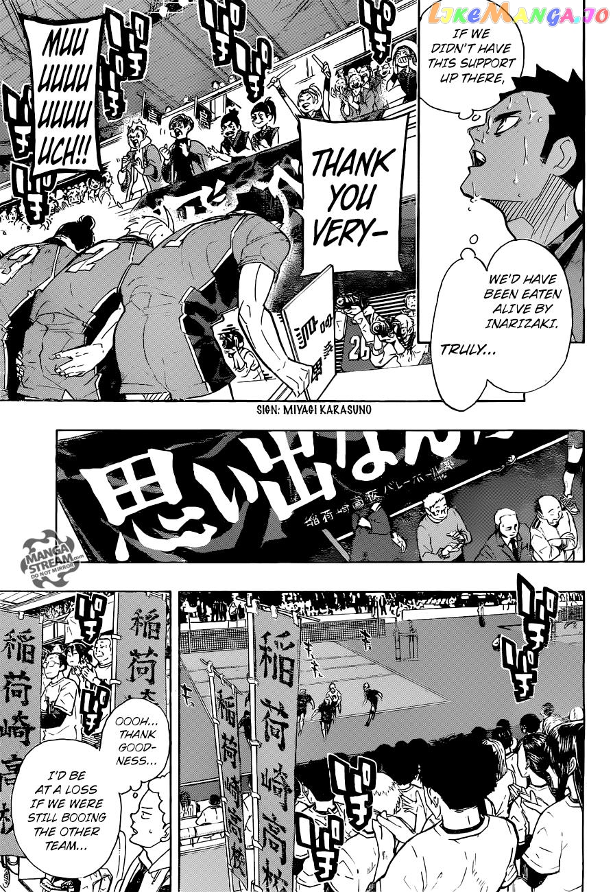 Haikyuu!!, Chapter 291 image 09